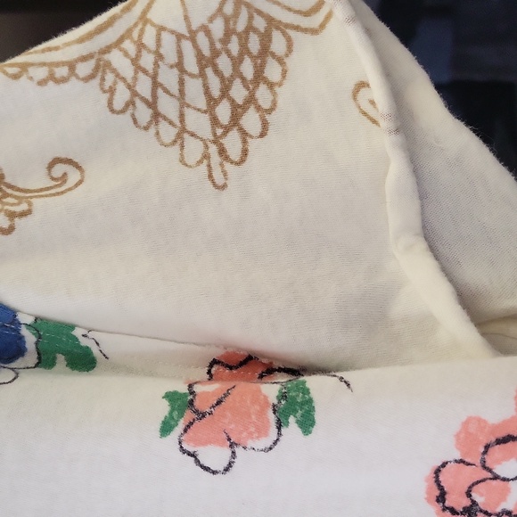 "Nina", "Boheme" Floral combo tee" By "We the free, By Free People" 🦋 - Picture 15 of 16